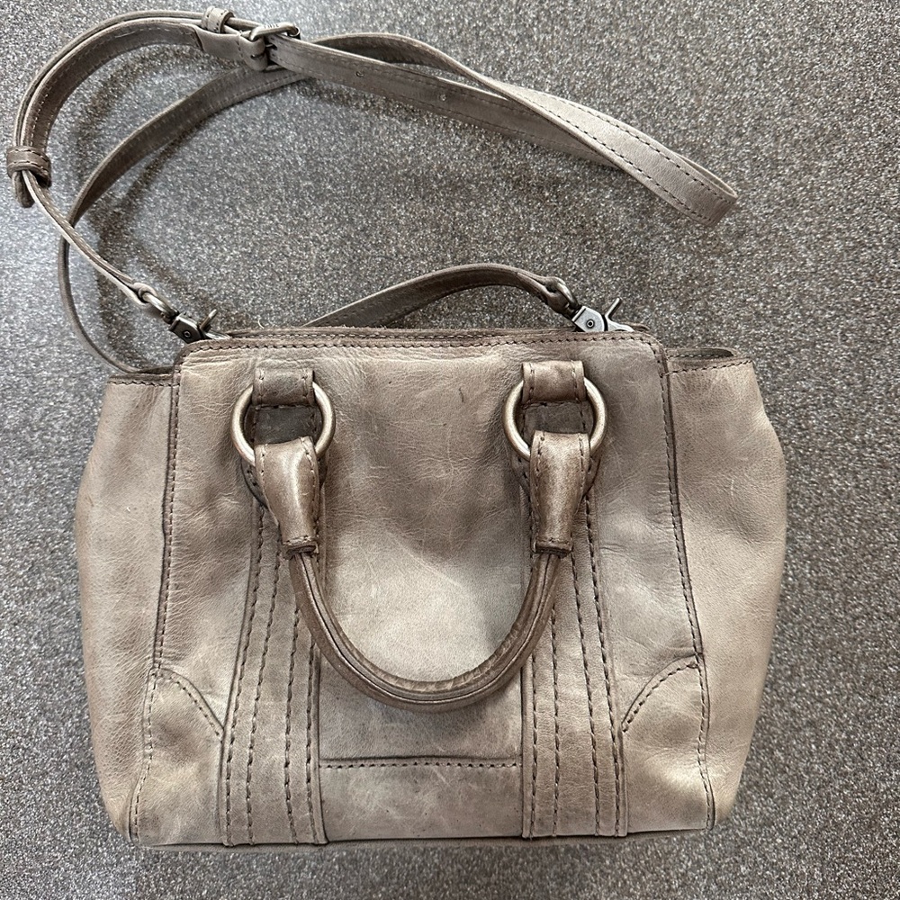 Frye Crossbody Bag in Taupe